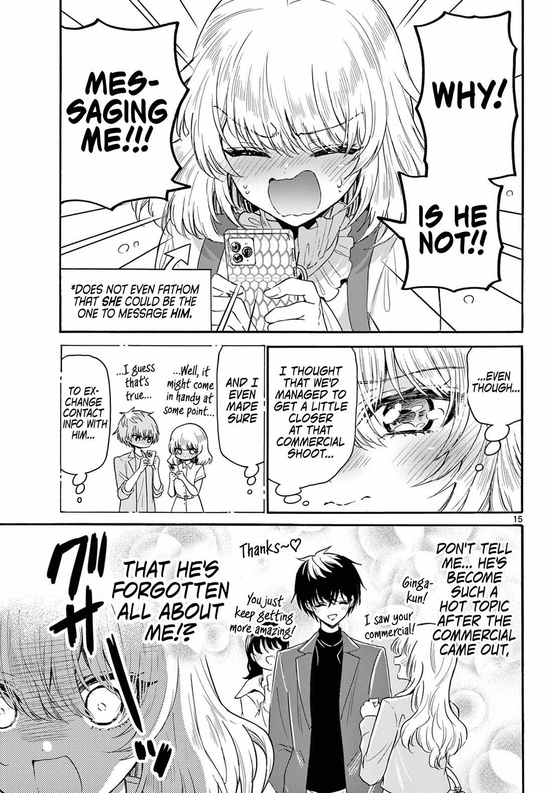 Mikadono Sanshimai wa Angai, Choroi Chapter 142 page 15 - Chapter 142: A new heroine appears.