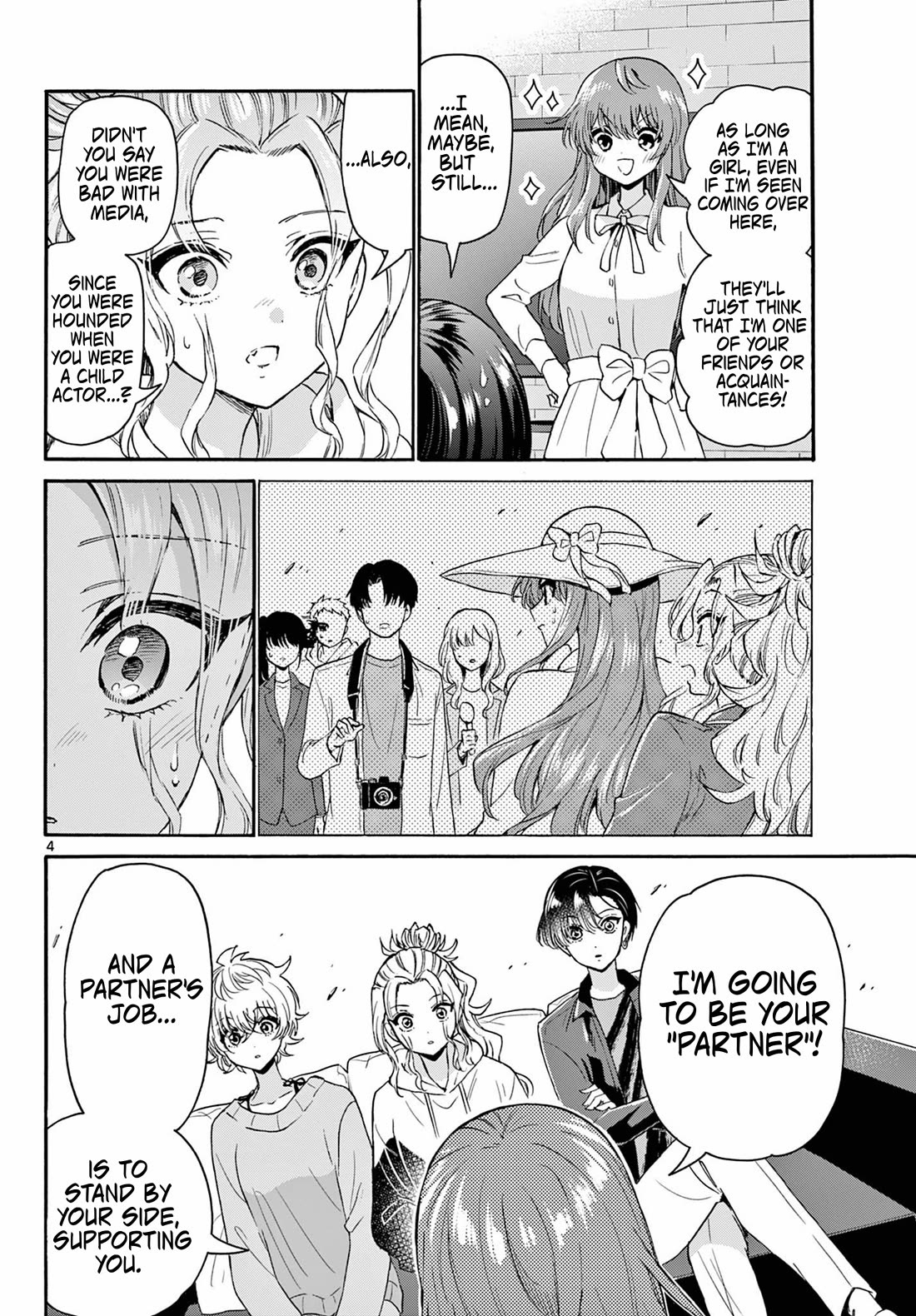 Mikadono Sanshimai wa Angai, Choroi Chapter 142 page 4 - Chapter 142: A new heroine appears.