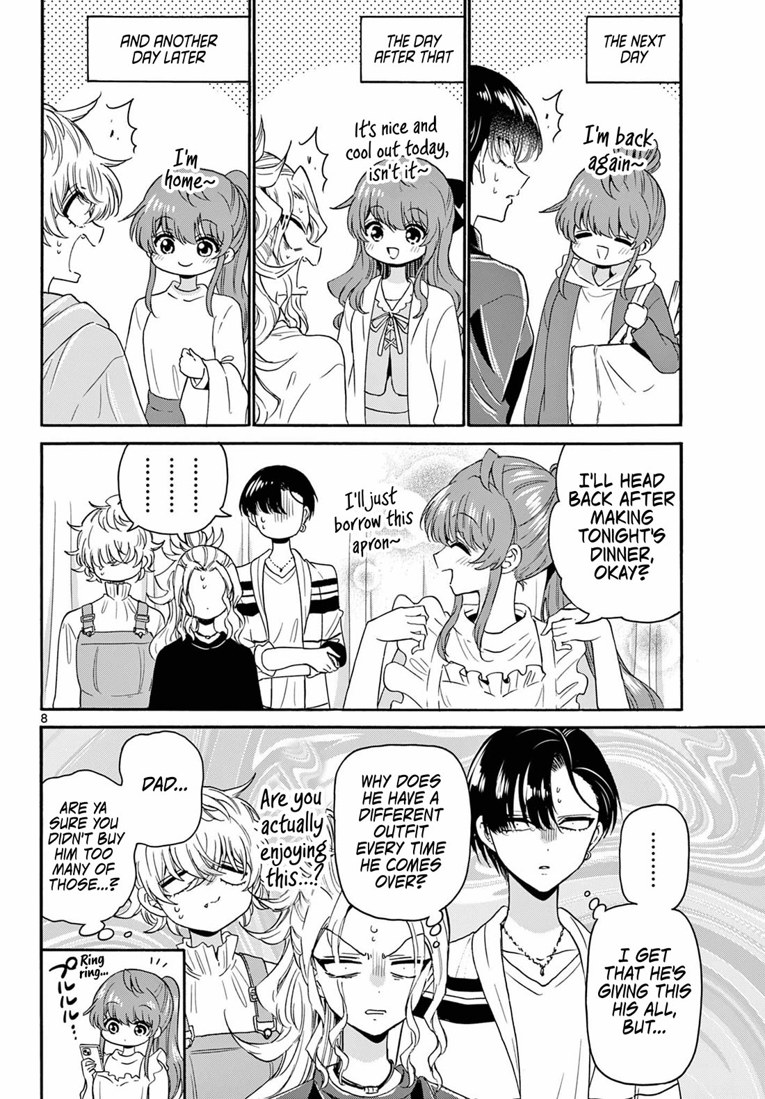 Mikadono Sanshimai wa Angai, Choroi Chapter 142 page 8 - Chapter 142: A new heroine appears.
