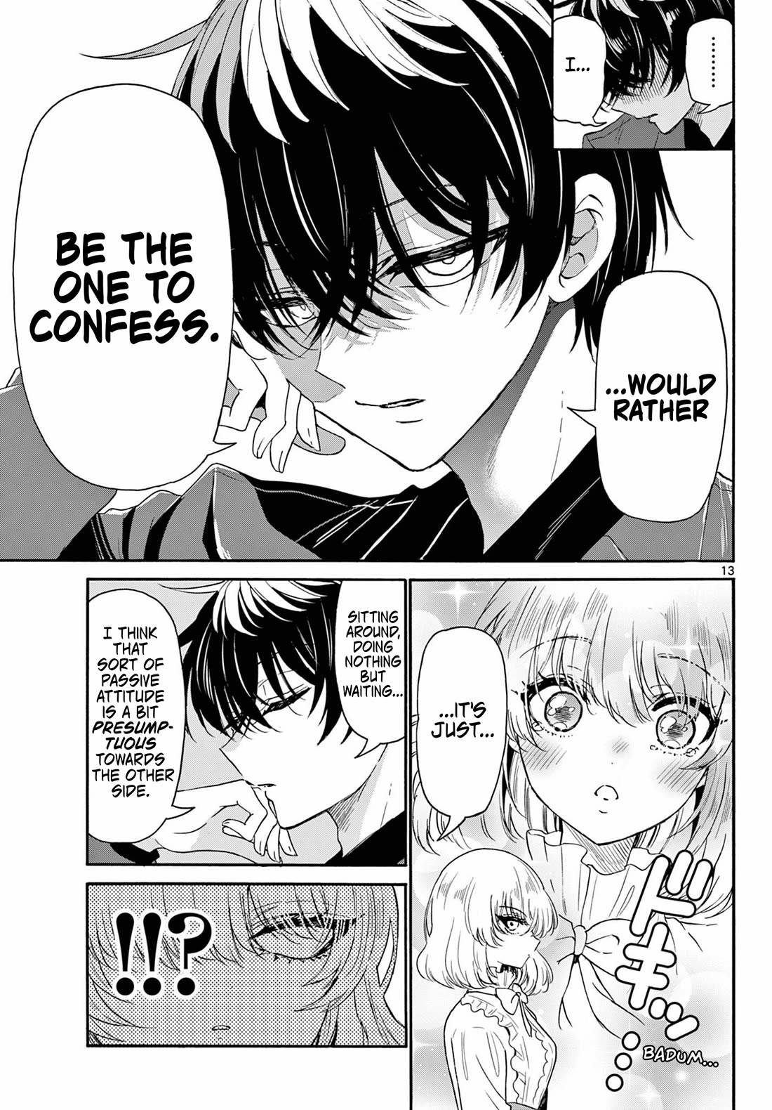 Mikadono Sanshimai wa Angai, Choroi Chapter 143 page 13 - Chapter 143: The geniuses' love.