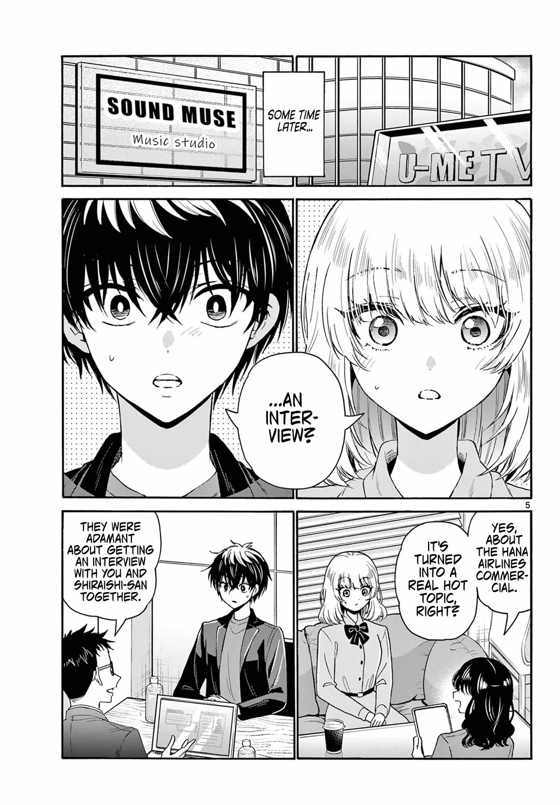 Mikadono Sanshimai wa Angai, Choroi Chapter 143 page 5 - Chapter 143: The geniuses' love.