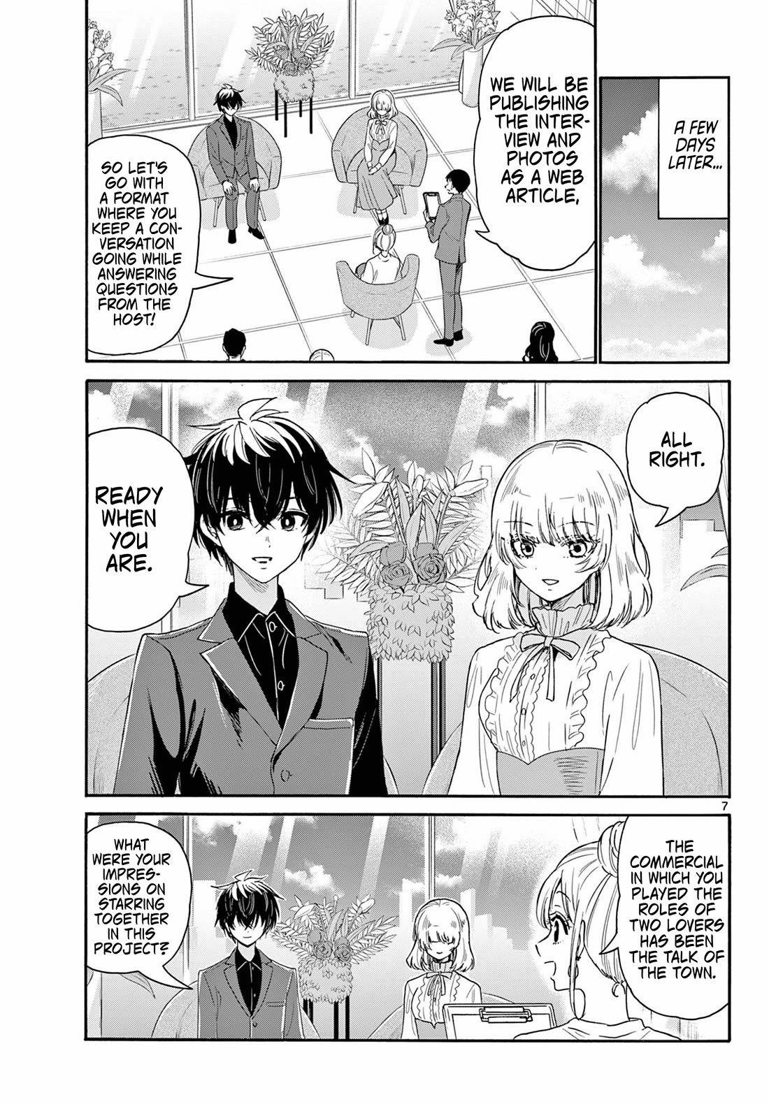 Mikadono Sanshimai wa Angai, Choroi Chapter 143 page 7 - Chapter 143: The geniuses' love.