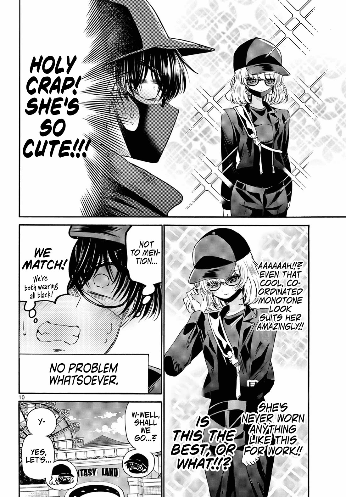 Mikadono Sanshimai wa Angai, Choroi Chapter 144 page 10 - Chapter 144: They're both stars.