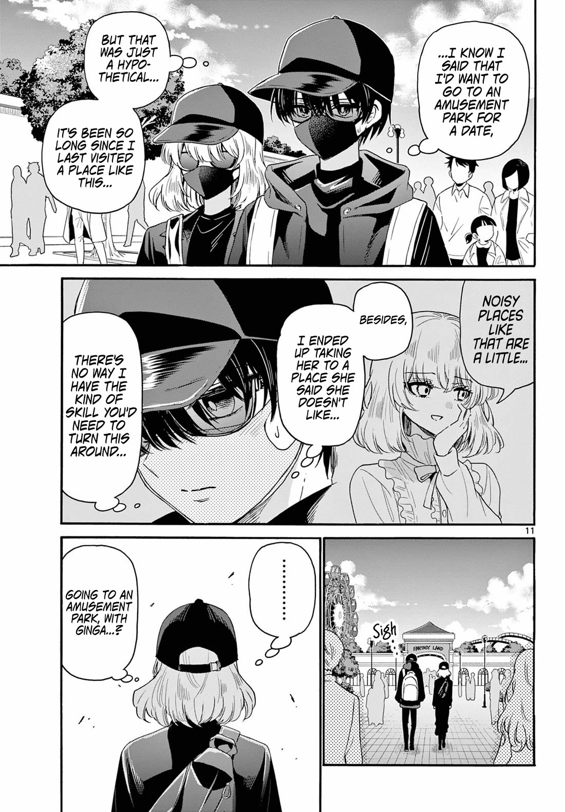 Mikadono Sanshimai wa Angai, Choroi Chapter 144 page 11 - Chapter 144: They're both stars.