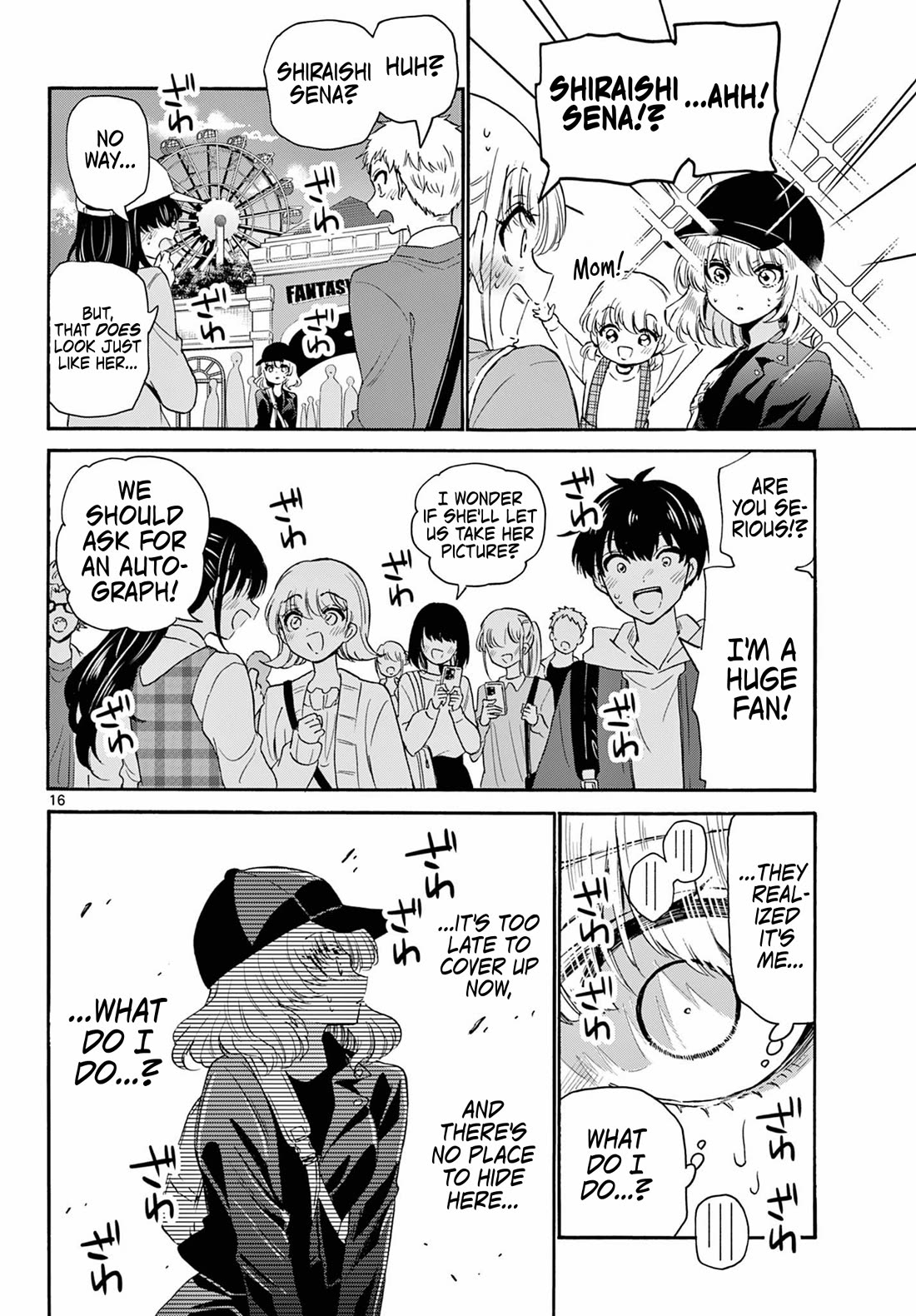 Mikadono Sanshimai wa Angai, Choroi Chapter 144 page 16 - Chapter 144: They're both stars.