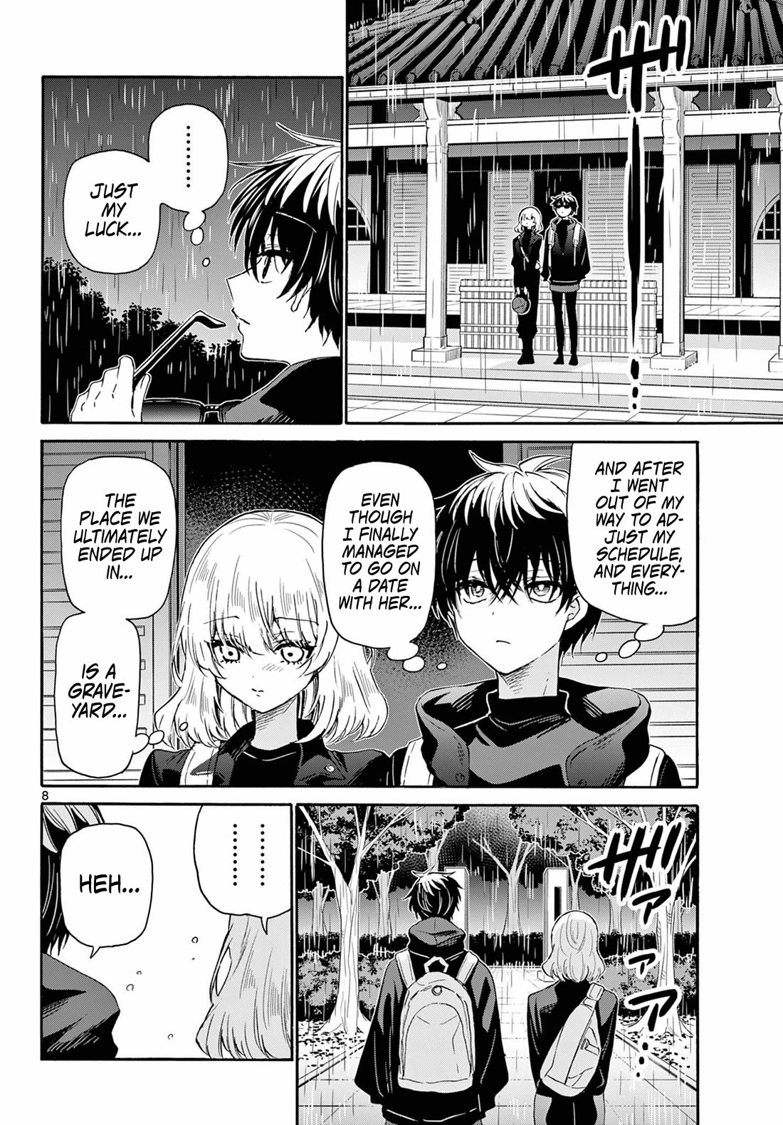 Mikadono Sanshimai wa Angai, Choroi Chapter 145 page 8 - Chapter 145: The place we ended up in.