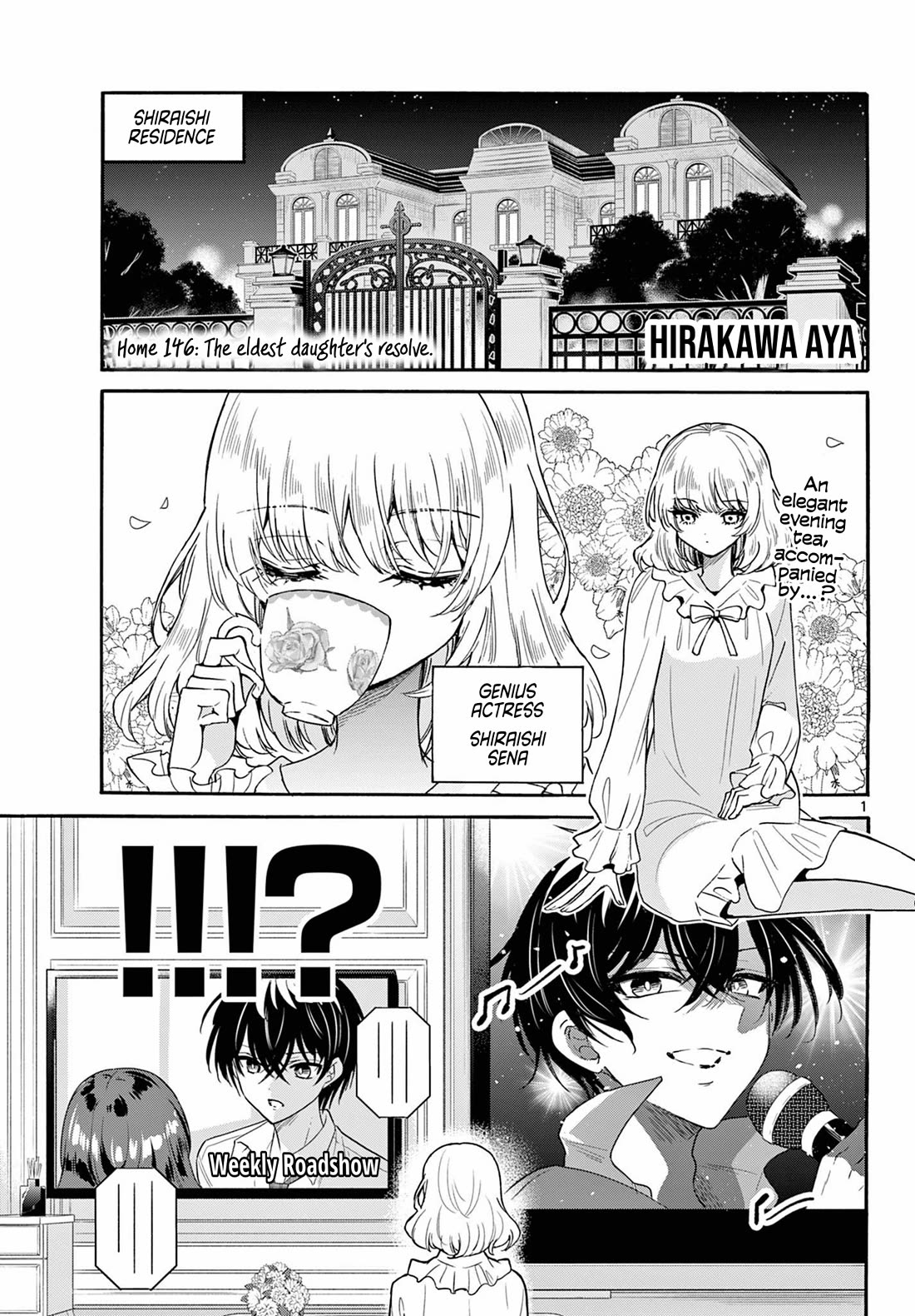 Mikadono Sanshimai wa Angai, Choroi Chapter 146 page 1 - Chapter 146: The eldest daughter's resolve.