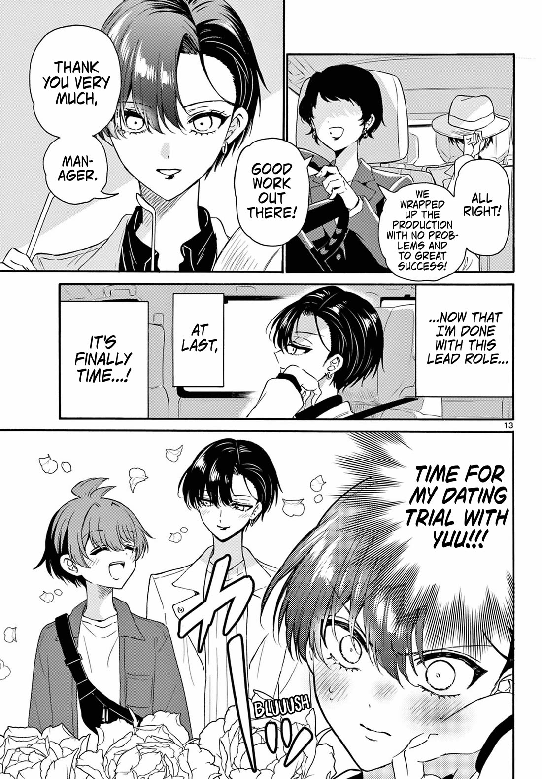 Mikadono Sanshimai wa Angai, Choroi Chapter 146 page 13 - Chapter 146: The eldest daughter's resolve.