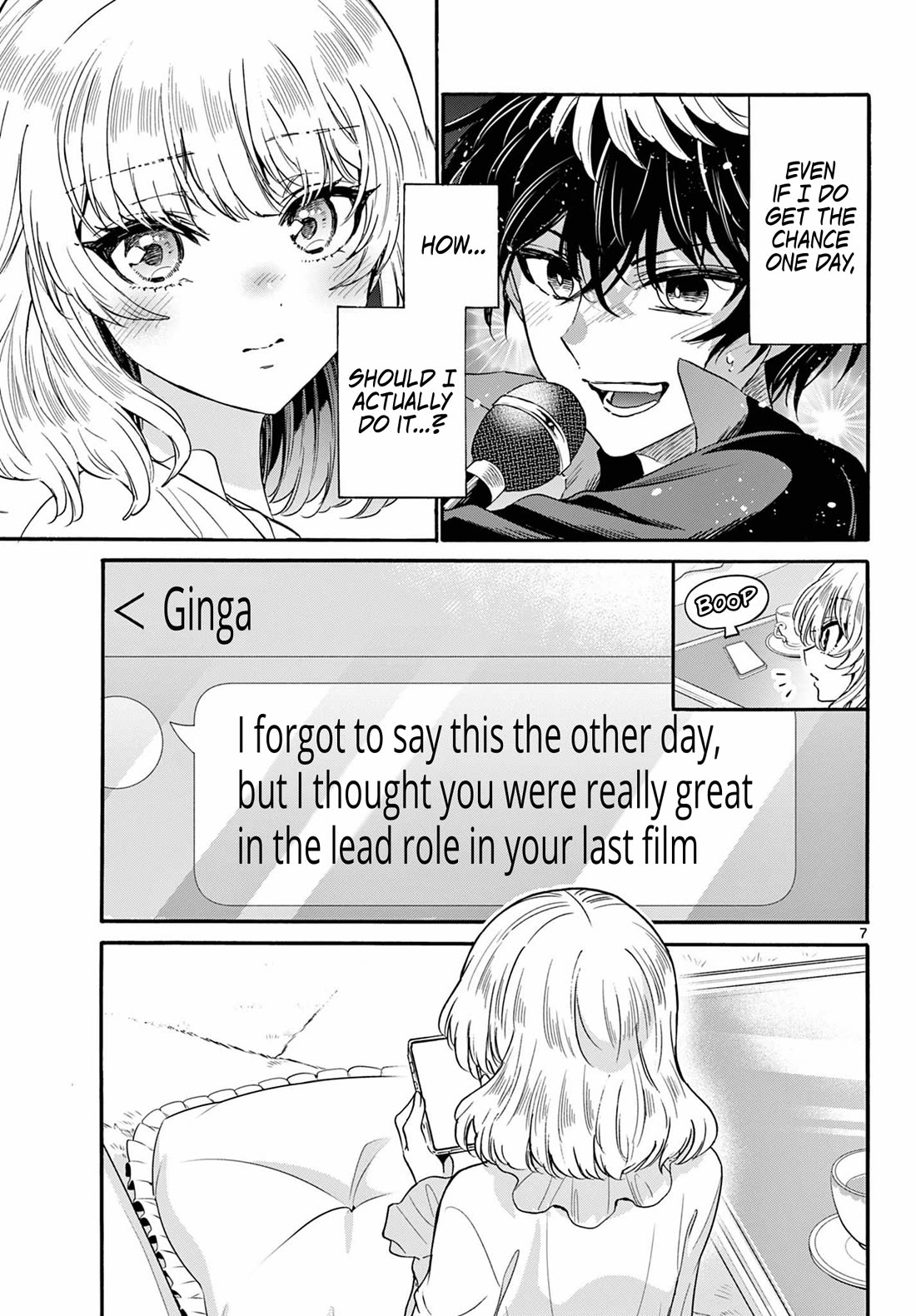 Mikadono Sanshimai wa Angai, Choroi Chapter 146 page 7 - Chapter 146: The eldest daughter's resolve.