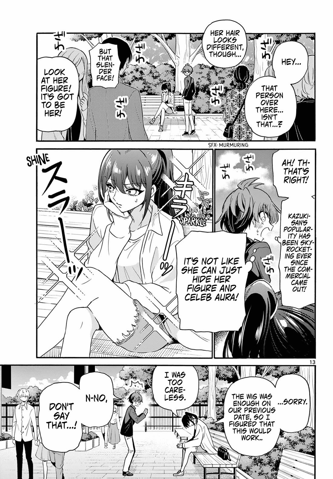 Mikadono Sanshimai wa Angai, Choroi Chapter 147 page 13 - Chapter 147: It may be foolish, but.