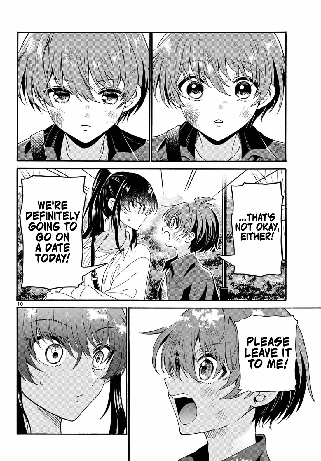 Mikadono Sanshimai wa Angai, Choroi Chapter 148 page 10 - Chapter 148: It's not okay.