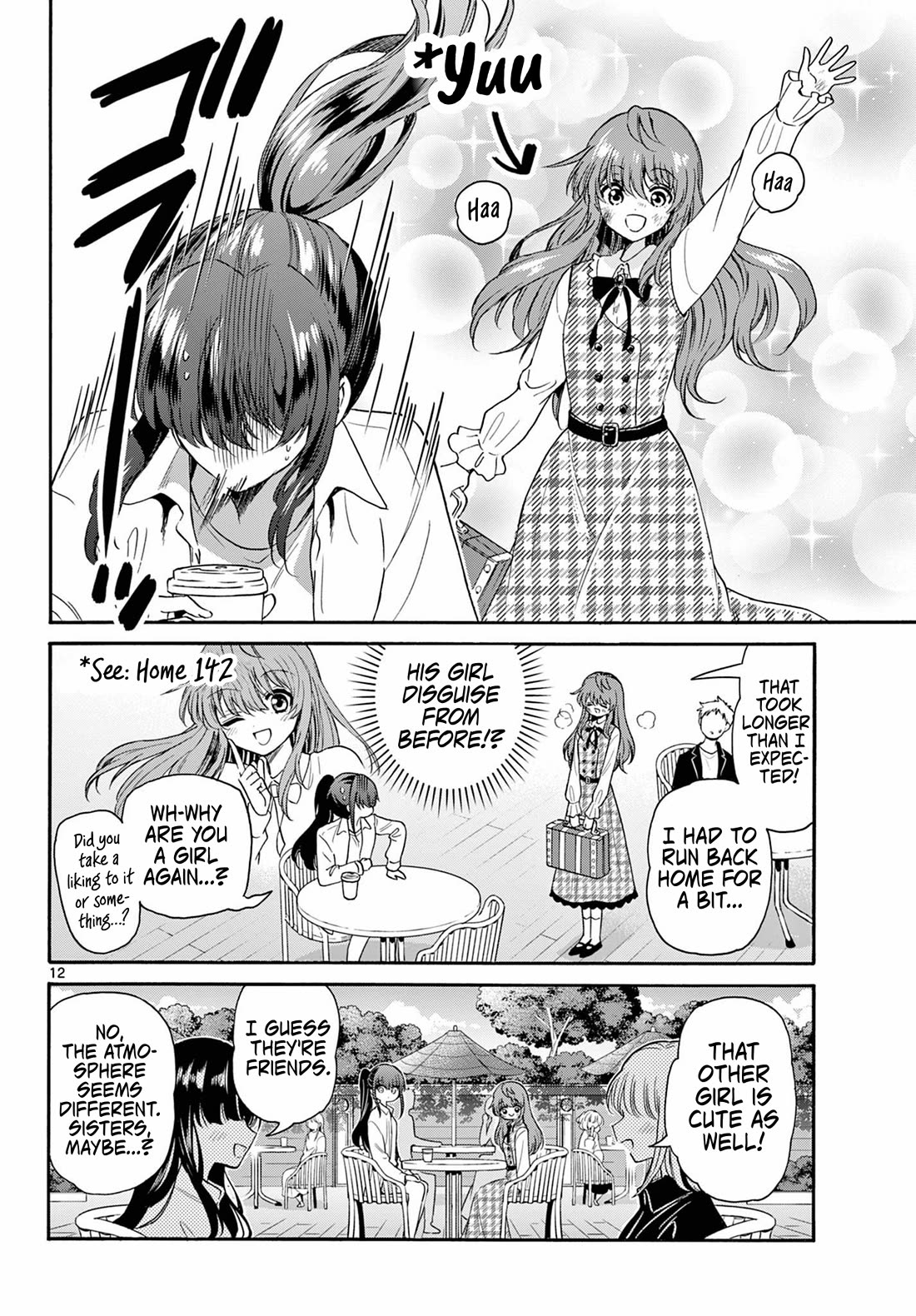 Mikadono Sanshimai wa Angai, Choroi Chapter 148 page 12 - Chapter 148: It's not okay.