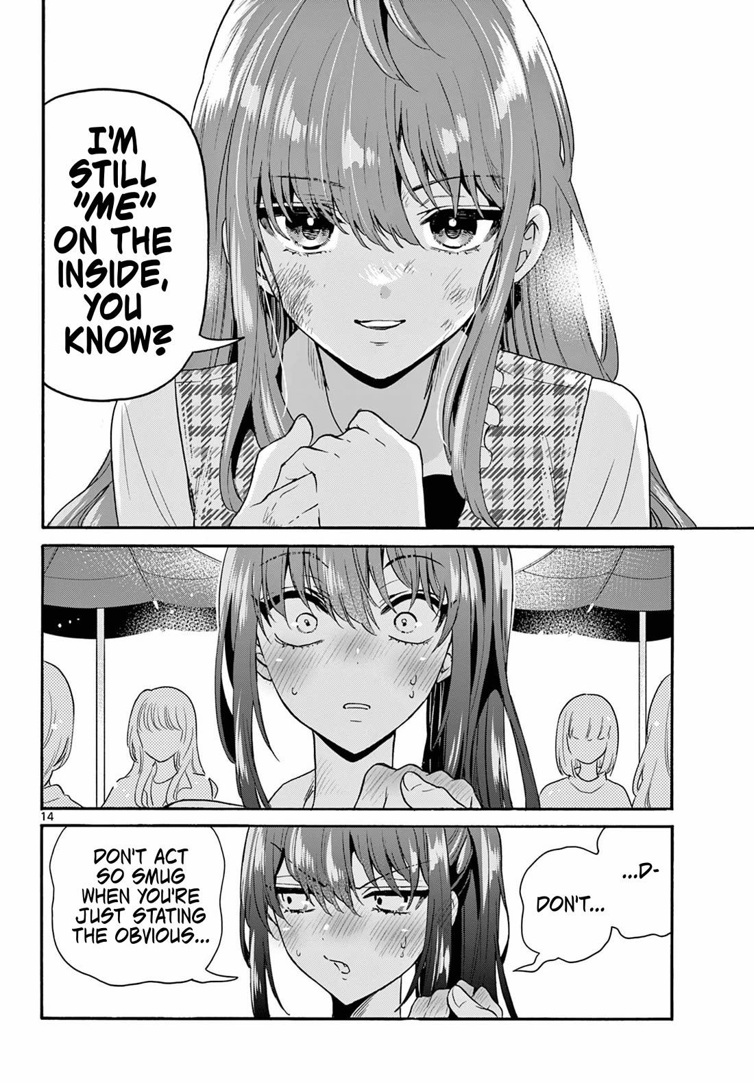 Mikadono Sanshimai wa Angai, Choroi Chapter 148 page 14 - Chapter 148: It's not okay.