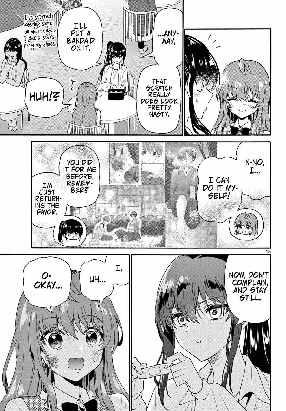 Mikadono Sanshimai wa Angai, Choroi Chapter 148 page 15 - Chapter 148: It's not okay.