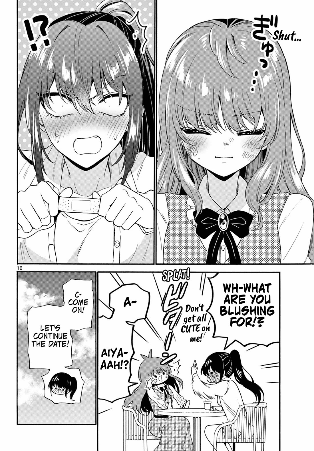 Mikadono Sanshimai wa Angai, Choroi Chapter 148 page 16 - Chapter 148: It's not okay.