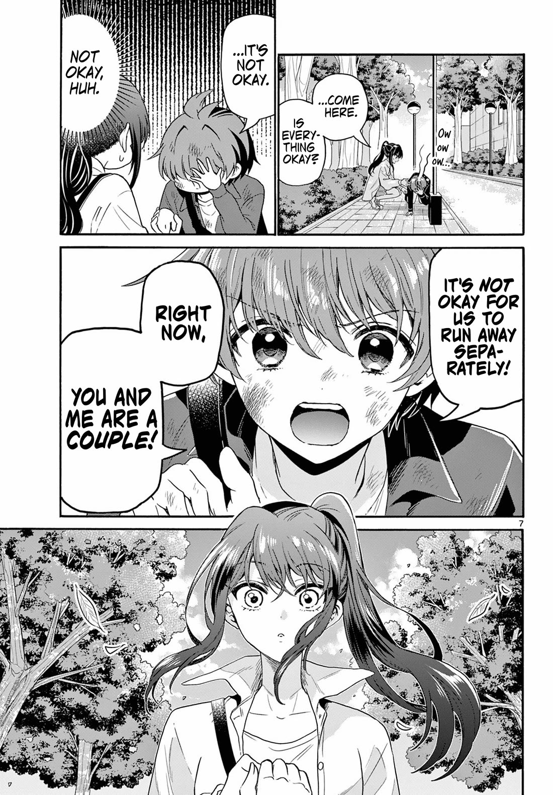 Mikadono Sanshimai wa Angai, Choroi Chapter 148 page 7 - Chapter 148: It's not okay.