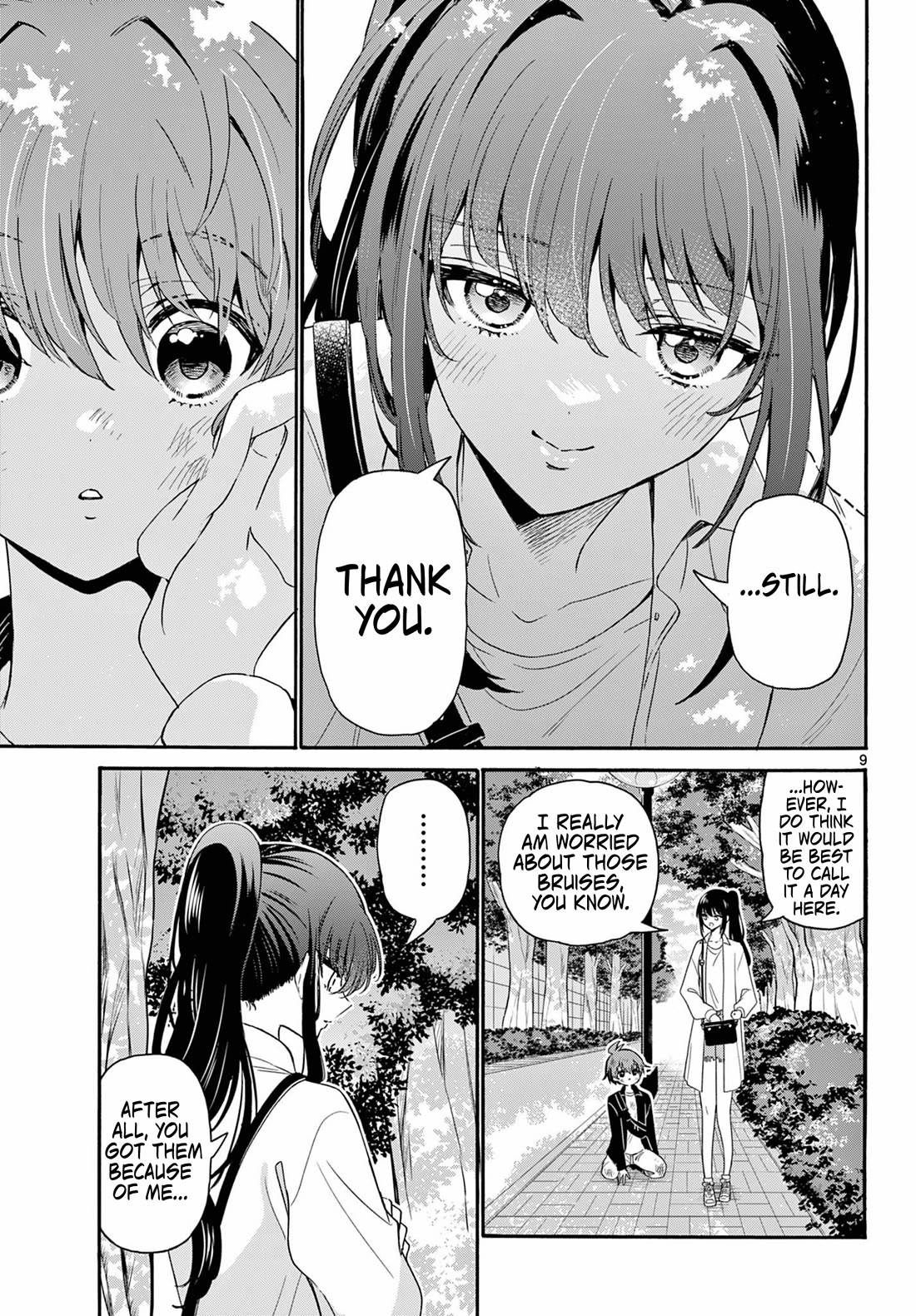 Mikadono Sanshimai wa Angai, Choroi Chapter 148 page 9 - Chapter 148: It's not okay.
