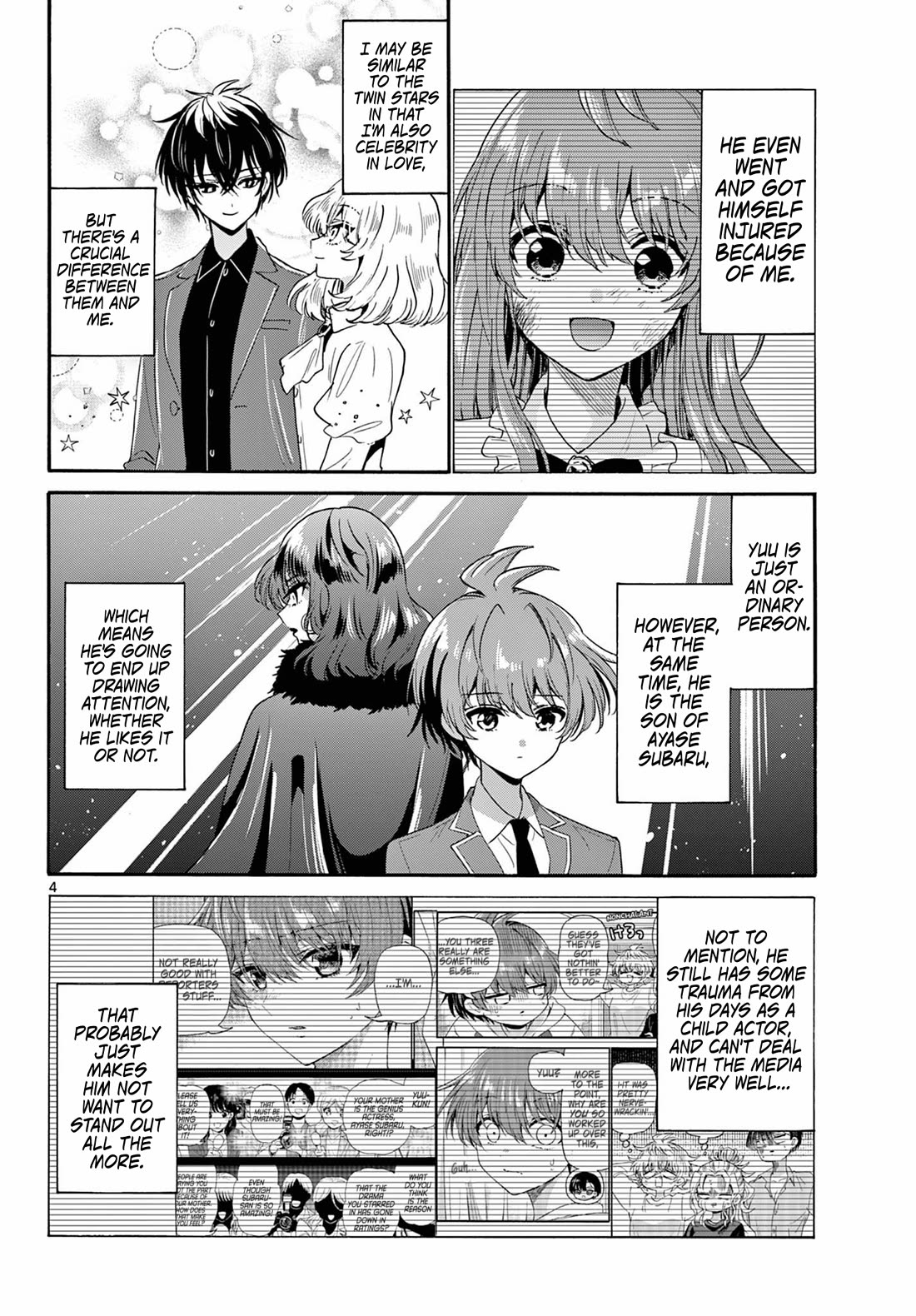 Mikadono Sanshimai wa Angai, Choroi Chapter 149 page 4 - Chapter 149: Giving them a push.