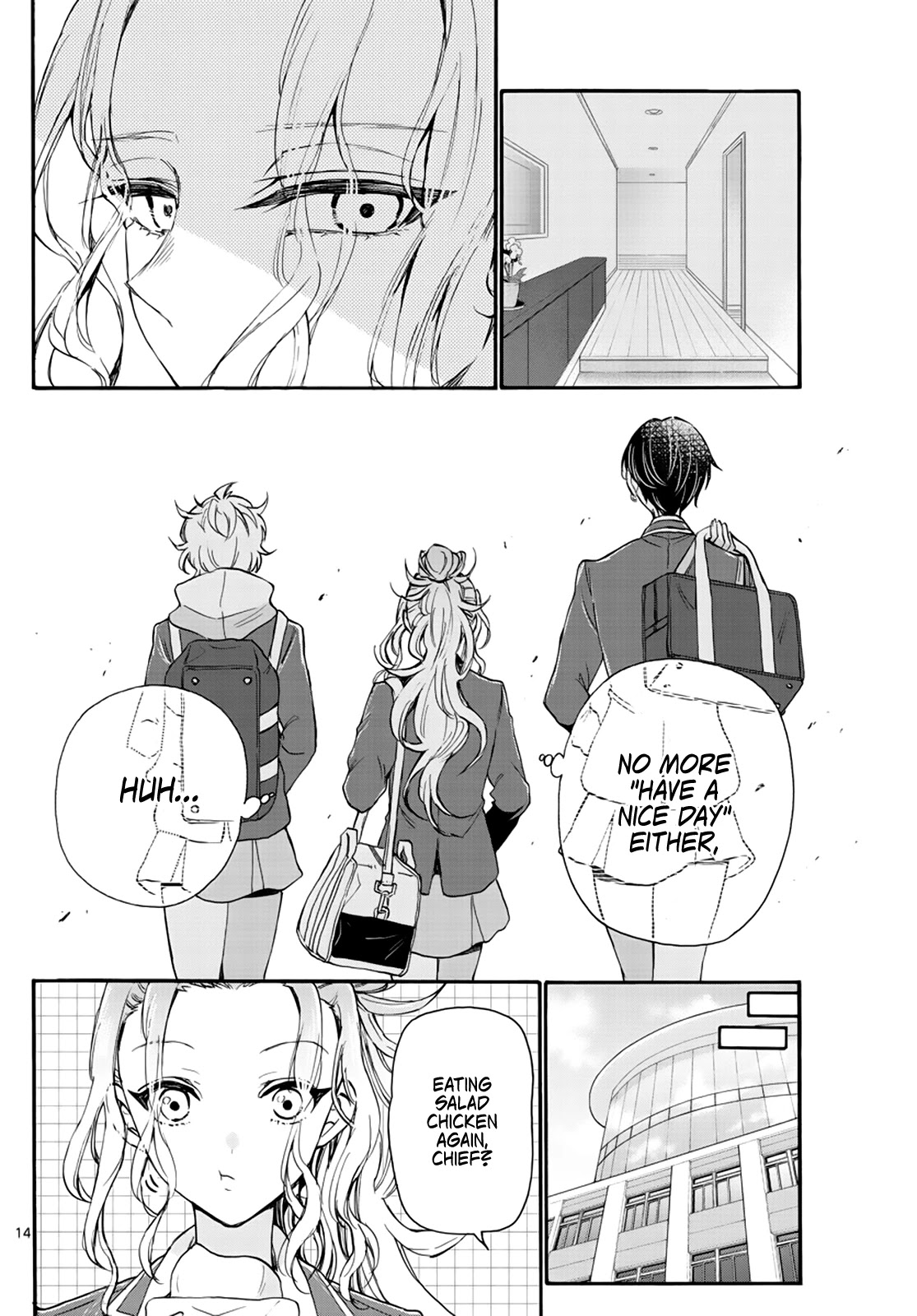 Mikadono Sanshimai wa Angai, Choroi Chapter 15 page 14 - Chapter 15: In pieces, once again?