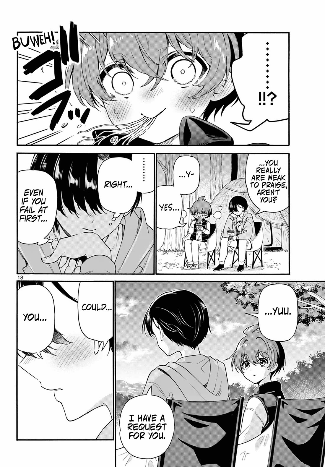 Mikadono Sanshimai wa Angai, Choroi Chapter 150 page 18 - Chapter 150: Nothing but failure.
