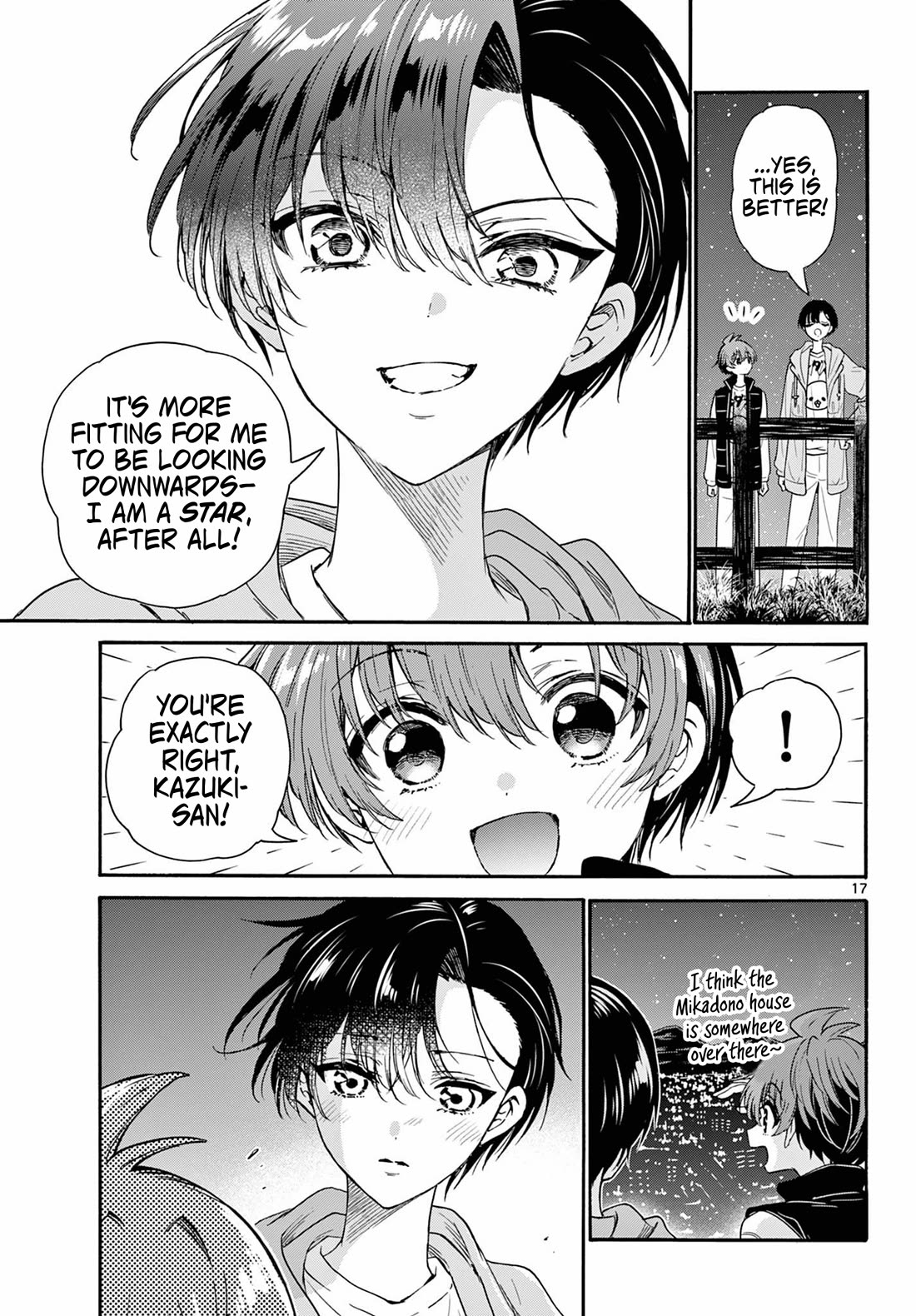 Mikadono Sanshimai wa Angai, Choroi Chapter 151 page 16 - Chapter 151: I'm a star, after all.