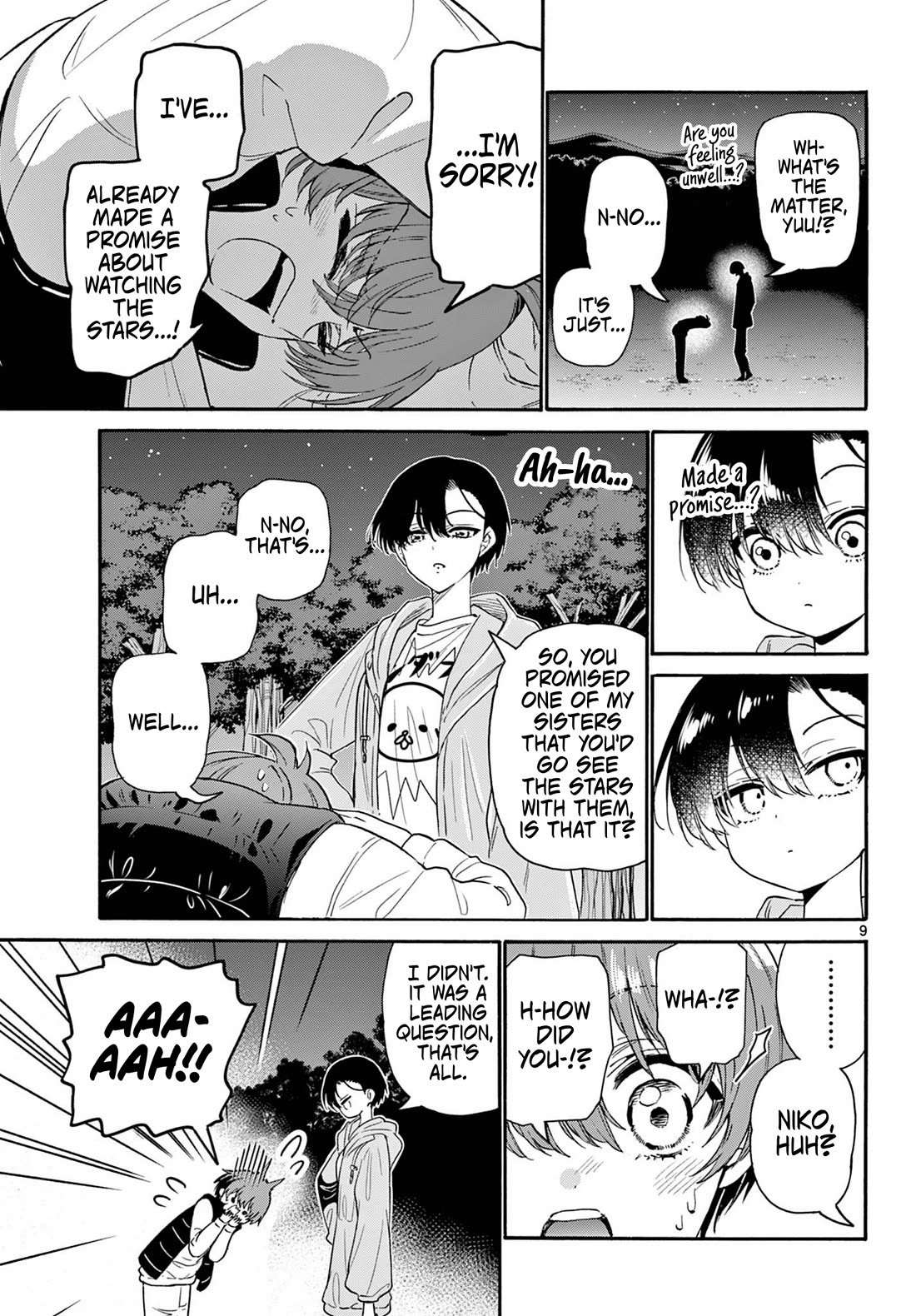 Mikadono Sanshimai wa Angai, Choroi Chapter 151 page 9 - Chapter 151: I'm a star, after all.