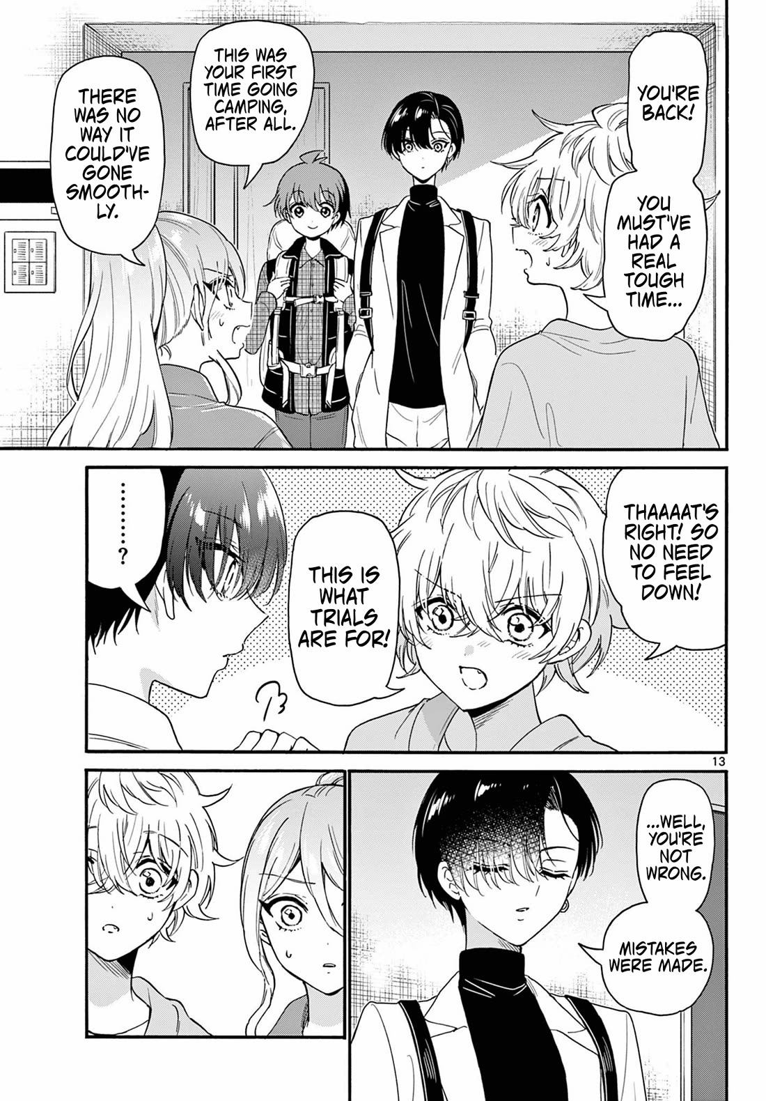Mikadono Sanshimai wa Angai, Choroi Chapter 153 page 13 - Chapter 153: If it's him.