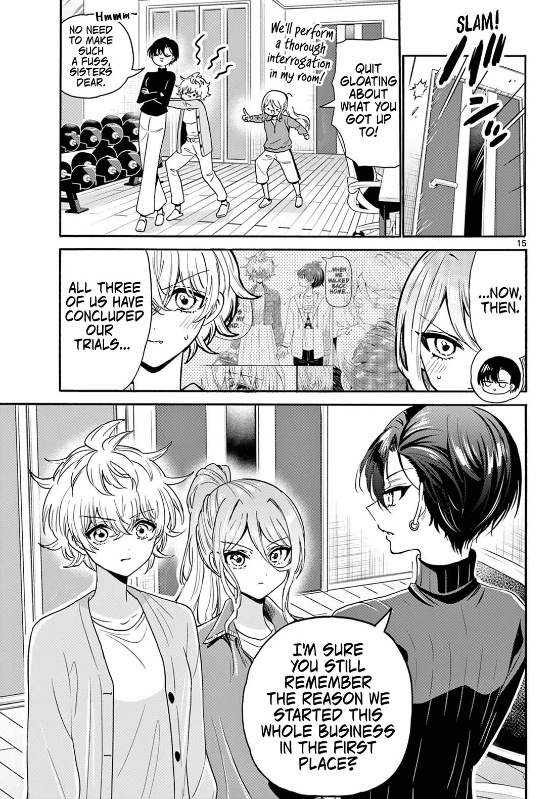 Mikadono Sanshimai wa Angai, Choroi Chapter 153 page 15 - Chapter 153: If it's him.