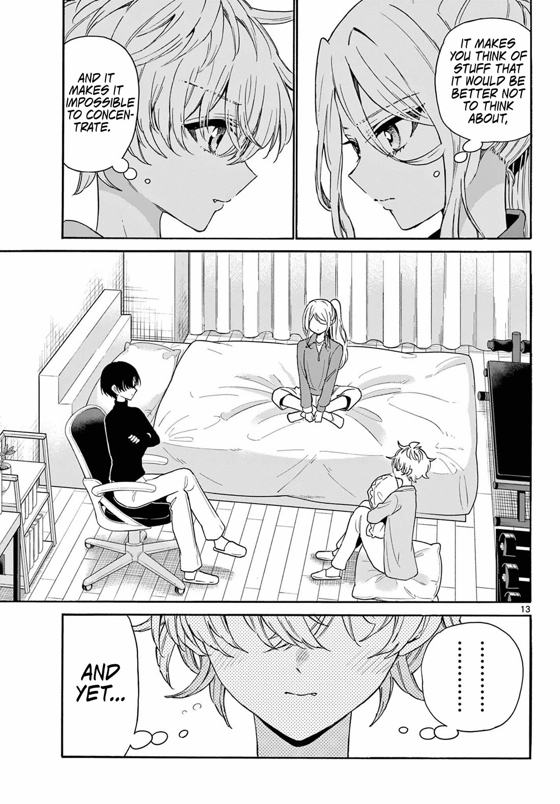 Mikadono Sanshimai wa Angai, Choroi Chapter 154 page 13 - Chapter 154: The sisters' conclusions.