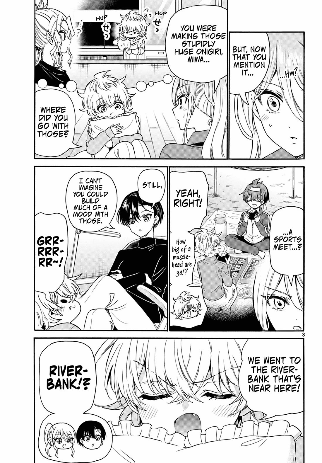 Mikadono Sanshimai wa Angai, Choroi Chapter 154 page 3 - Chapter 154: The sisters' conclusions.