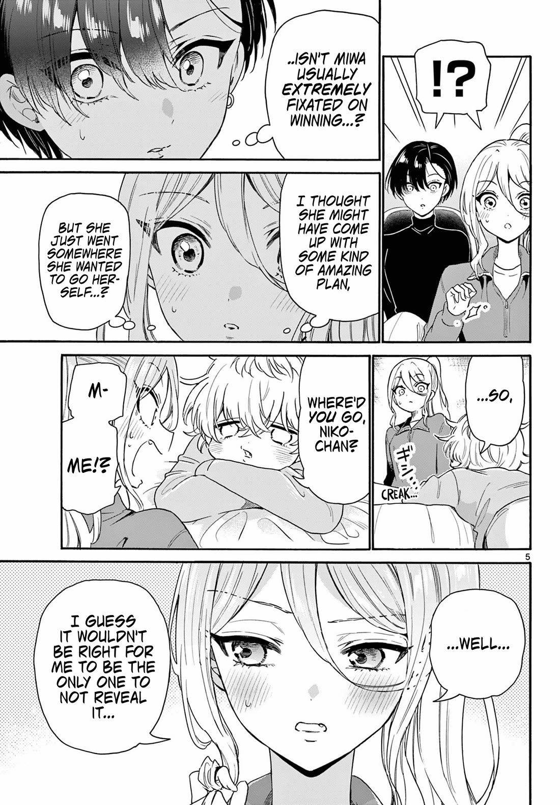 Mikadono Sanshimai wa Angai, Choroi Chapter 154 page 5 - Chapter 154: The sisters' conclusions.