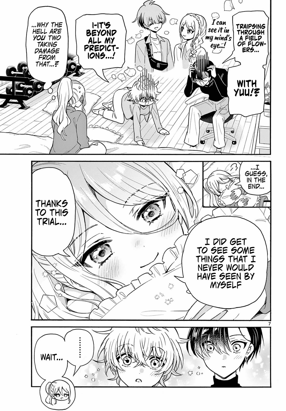 Mikadono Sanshimai wa Angai, Choroi Chapter 154 page 7 - Chapter 154: The sisters' conclusions.
