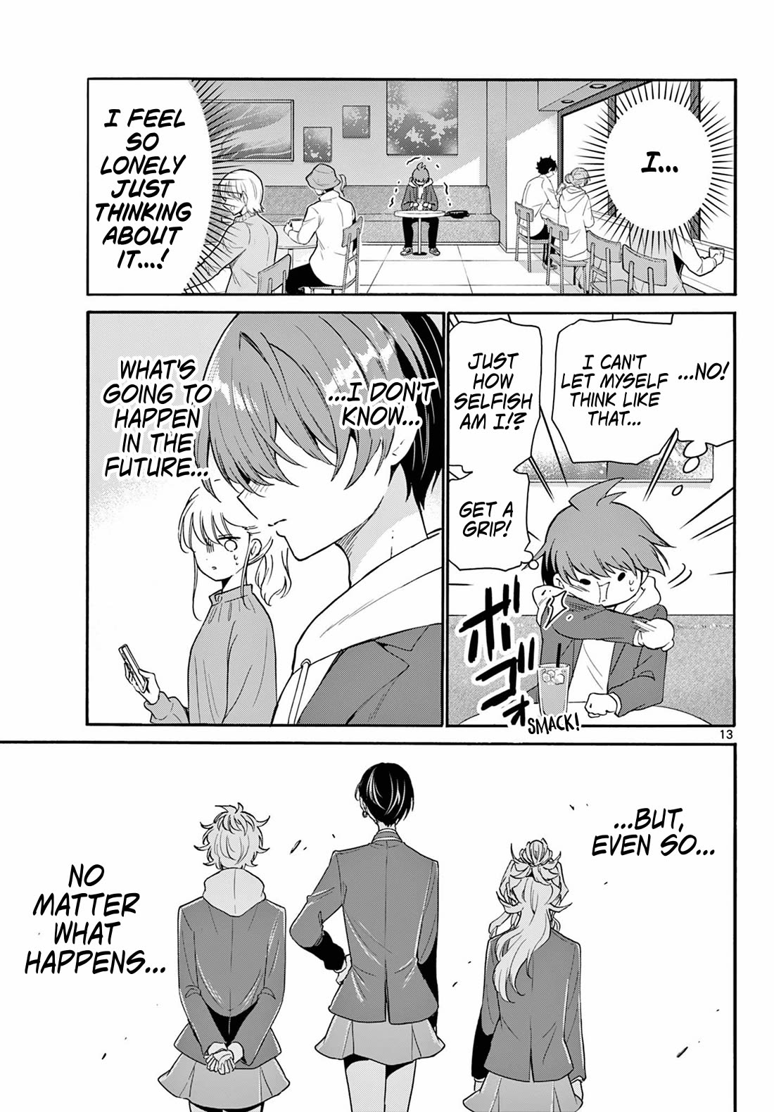 Mikadono Sanshimai wa Angai, Choroi Chapter 155 page 13 - Chapter 155: Yuu's day off.