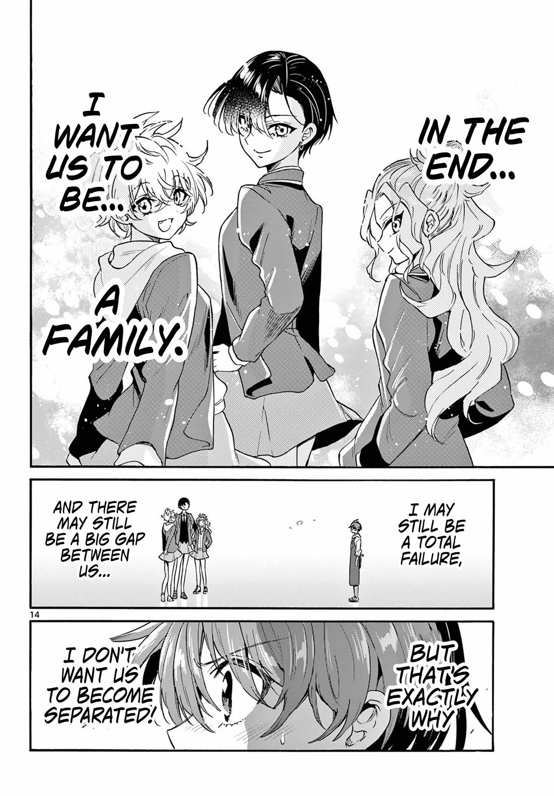 Mikadono Sanshimai wa Angai, Choroi Chapter 155 page 14 - Chapter 155: Yuu's day off.