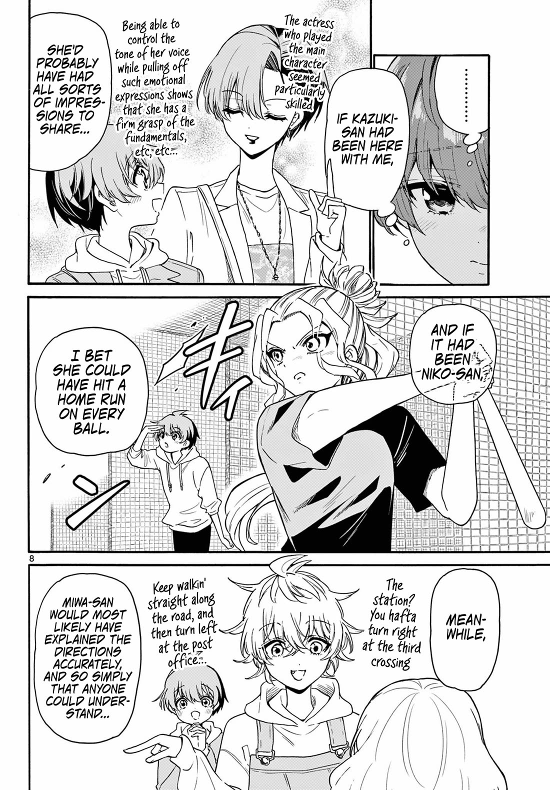 Mikadono Sanshimai wa Angai, Choroi Chapter 155 page 8 - Chapter 155: Yuu's day off.
