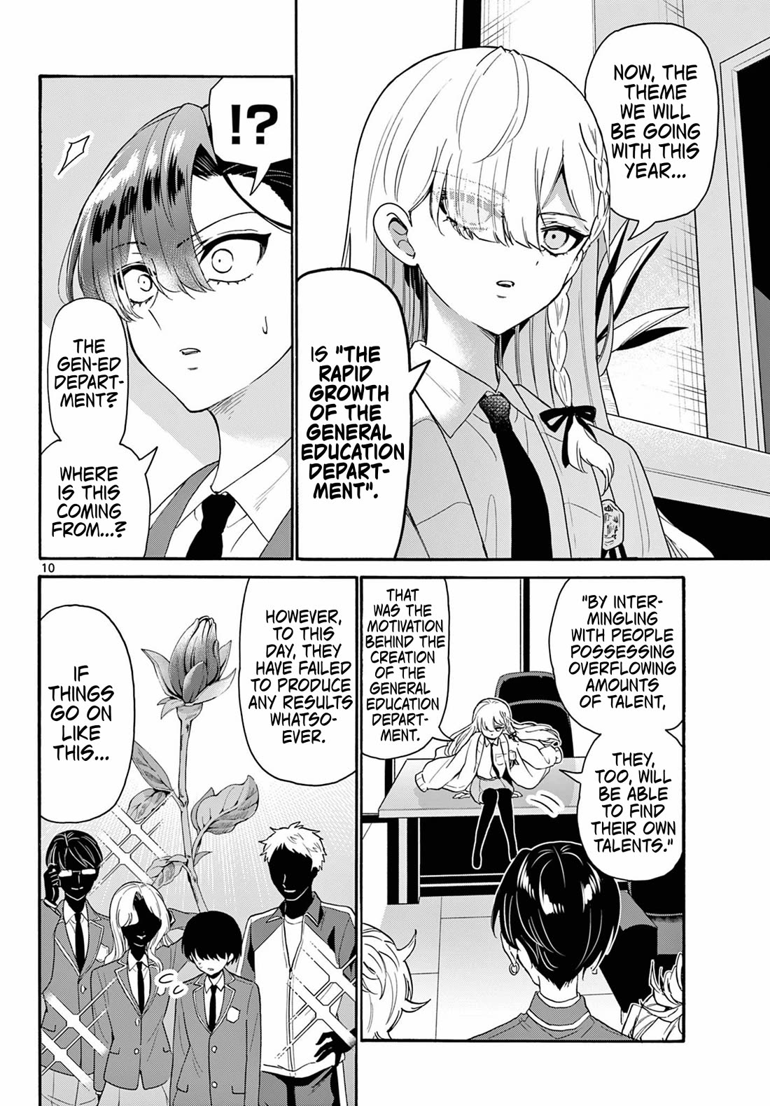 Mikadono Sanshimai wa Angai, Choroi Chapter 156 page 10 - Chapter 156: A goddess descends.