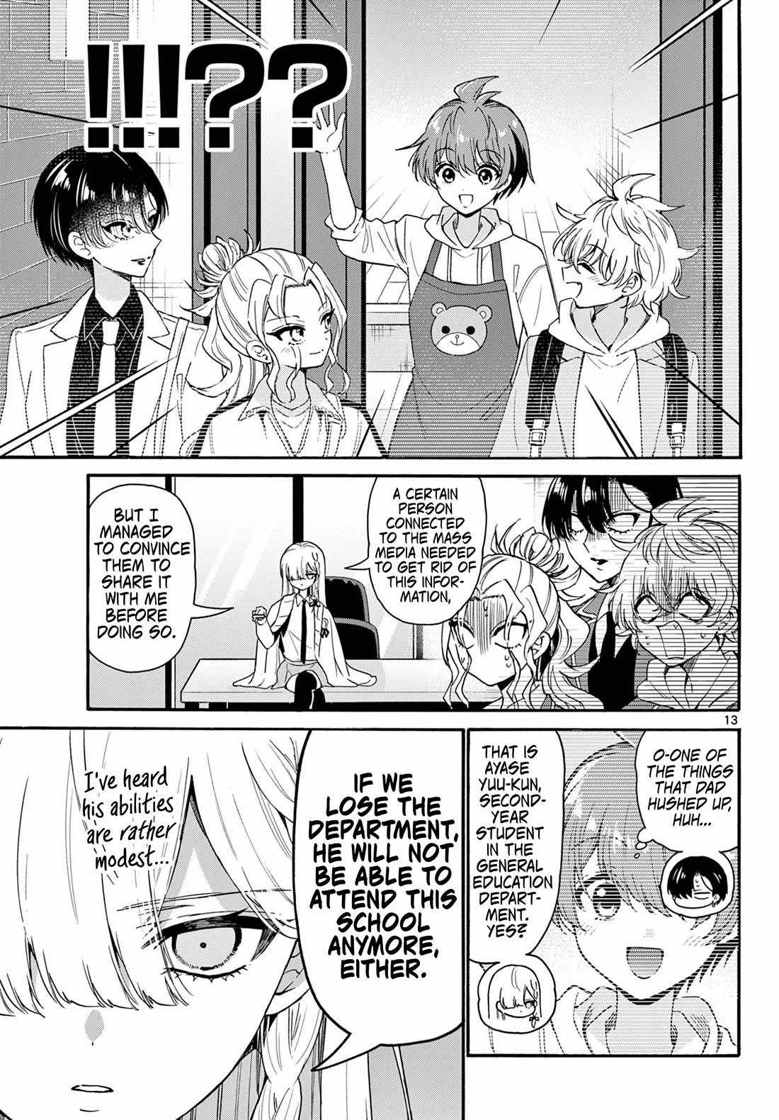 Mikadono Sanshimai wa Angai, Choroi Chapter 156 page 13 - Chapter 156: A goddess descends.