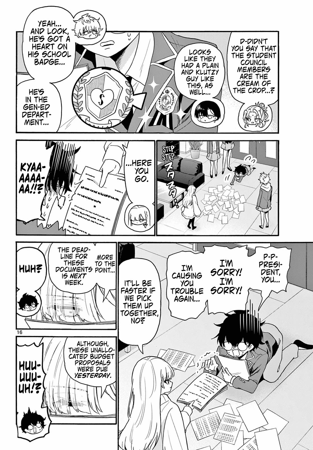 Mikadono Sanshimai wa Angai, Choroi Chapter 156 page 16 - Chapter 156: A goddess descends.