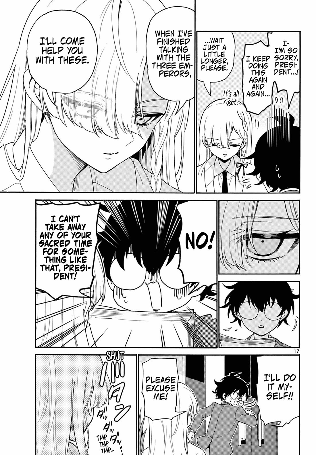 Mikadono Sanshimai wa Angai, Choroi Chapter 156 page 17 - Chapter 156: A goddess descends.