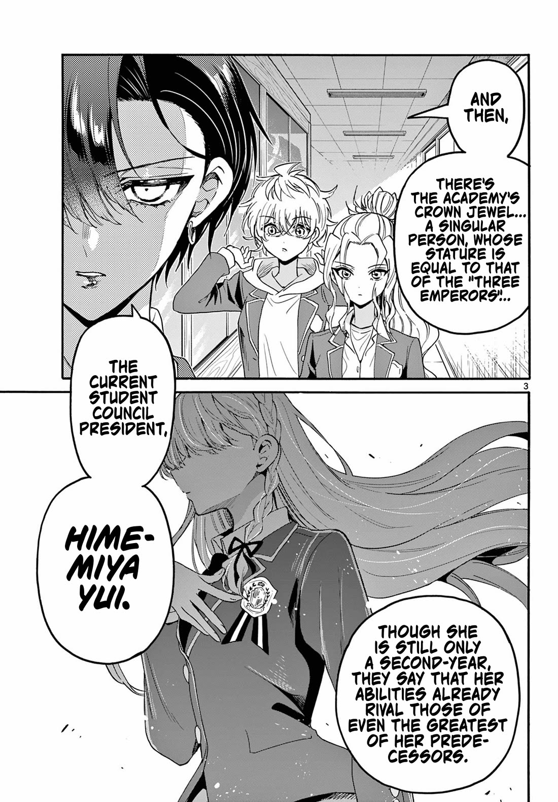 Mikadono Sanshimai wa Angai, Choroi Chapter 156 page 3 - Chapter 156: A goddess descends.