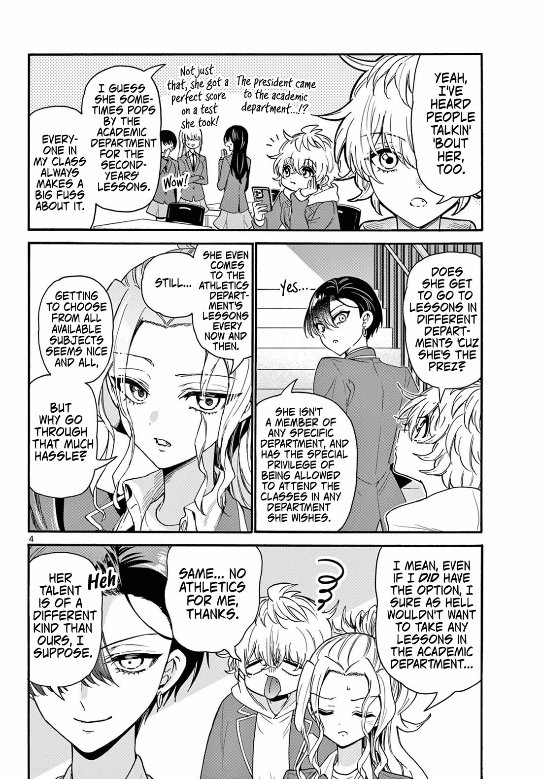 Mikadono Sanshimai wa Angai, Choroi Chapter 156 page 4 - Chapter 156: A goddess descends.