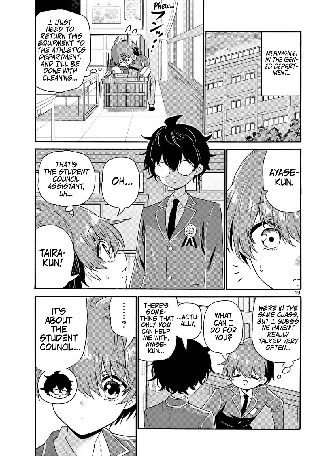 Mikadono Sanshimai wa Angai, Choroi Chapter 157 page 19 - Chapter 157: Geniuses, united in struggle.