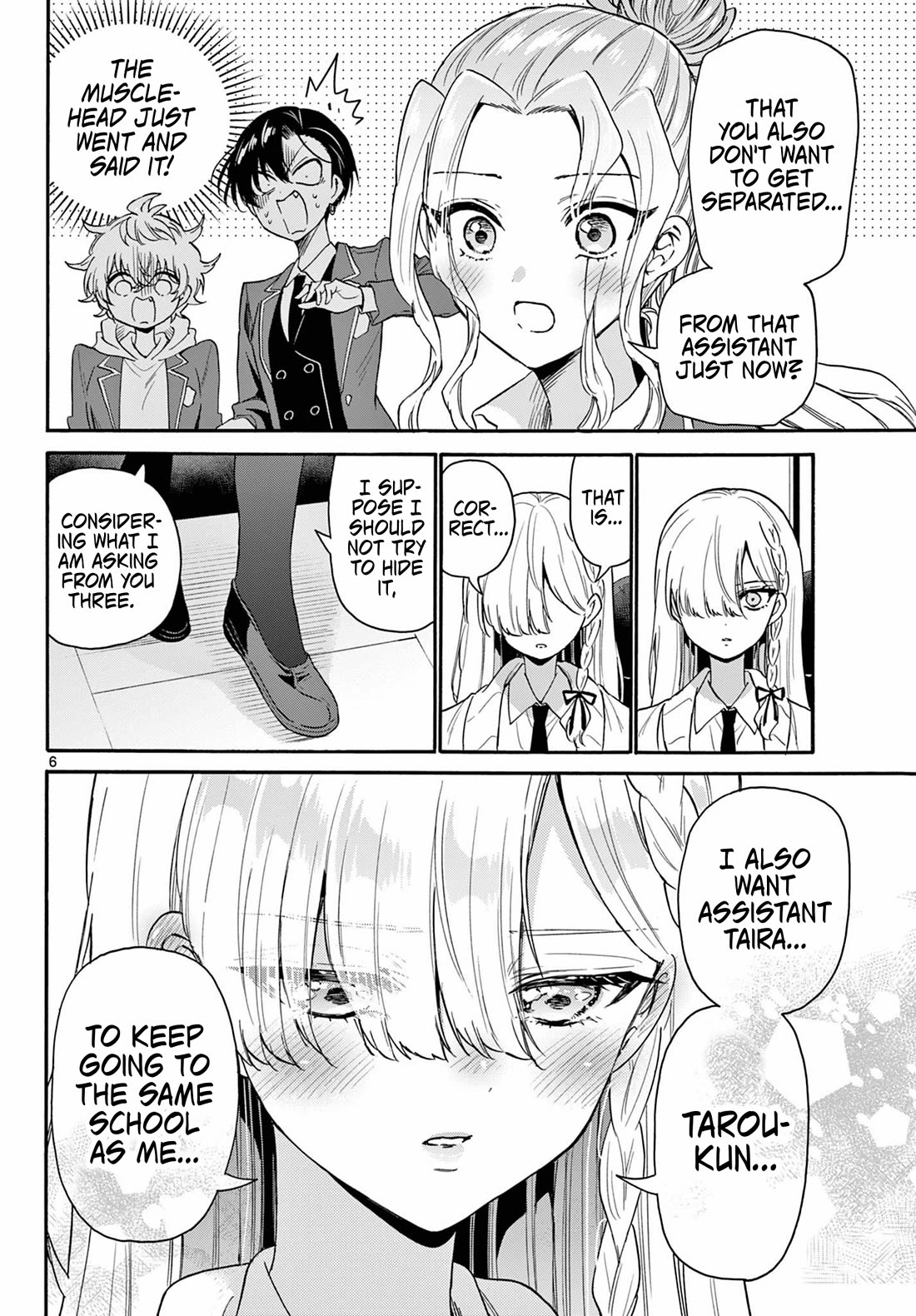 Mikadono Sanshimai wa Angai, Choroi Chapter 157 page 6 - Chapter 157: Geniuses, united in struggle.