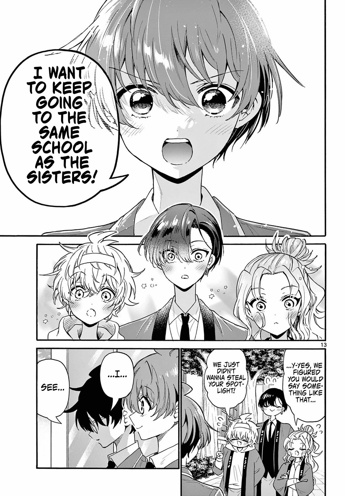 Mikadono Sanshimai wa Angai, Choroi Chapter 158 page 13 - Chapter 158: Useless and useless.
