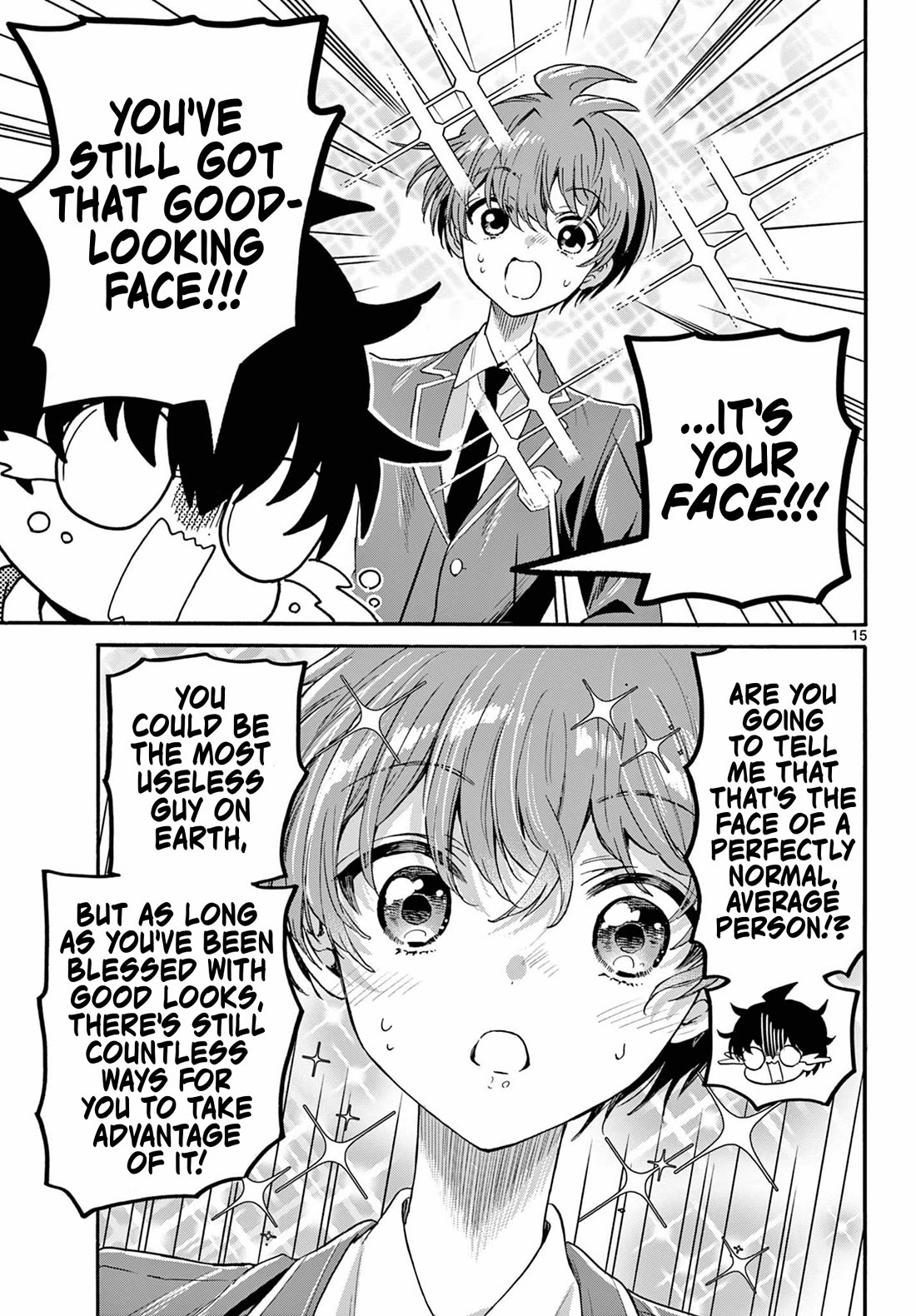 Mikadono Sanshimai wa Angai, Choroi Chapter 158 page 15 - Chapter 158: Useless and useless.