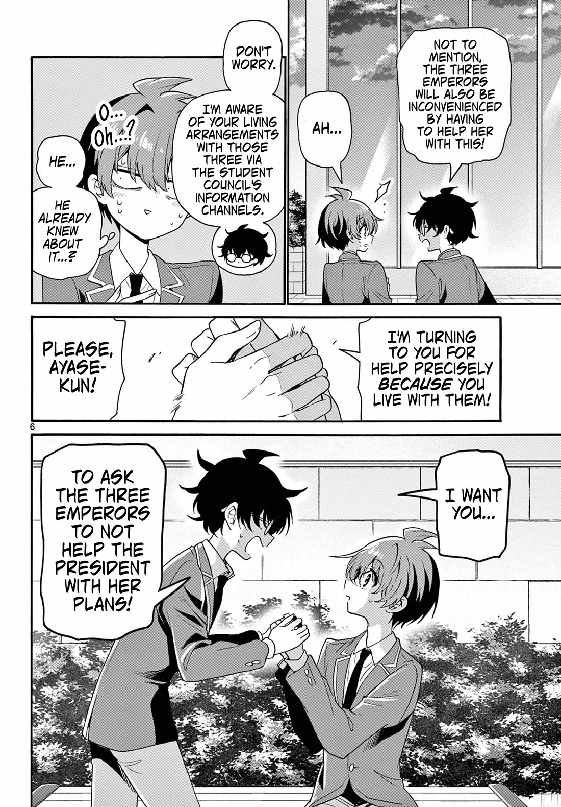 Mikadono Sanshimai wa Angai, Choroi Chapter 158 page 6 - Chapter 158: Useless and useless.