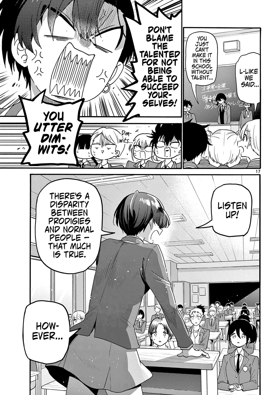 Mikadono Sanshimai wa Angai, Choroi Chapter 159 page 17 - Chapter 159: The reality of Gen-Ed department
