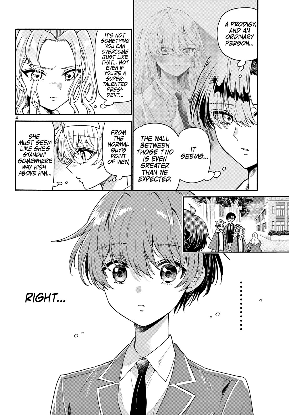 Mikadono Sanshimai wa Angai, Choroi Chapter 159 page 4 - Chapter 159: The reality of Gen-Ed department