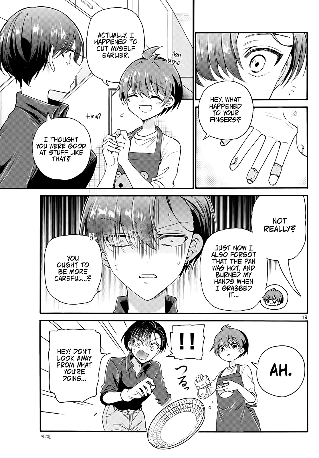Mikadono Sanshimai wa Angai, Choroi Chapter 16 page 19 - Chapter 16: A momentary accident