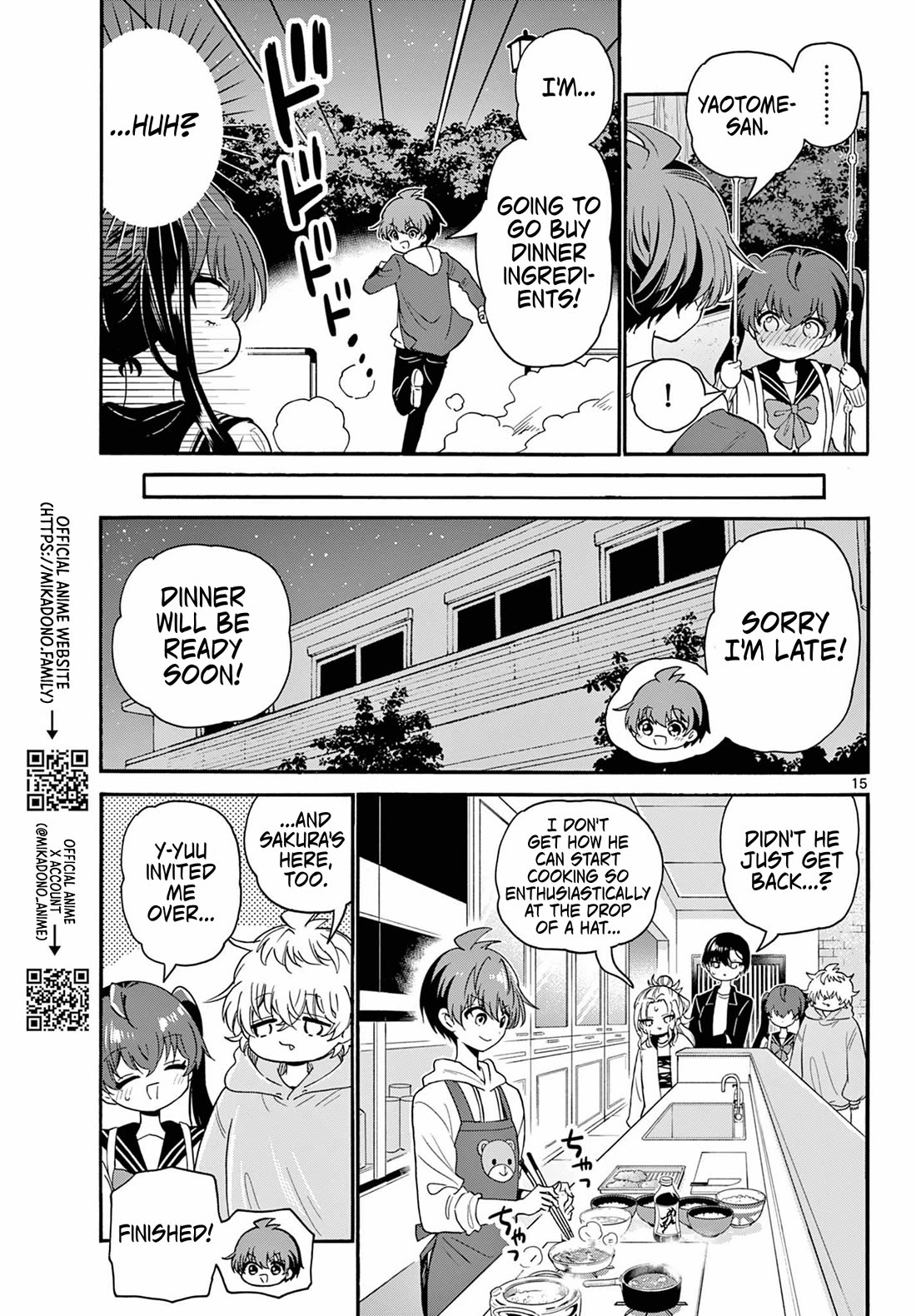 Mikadono Sanshimai wa Angai, Choroi Chapter 160 page 15 - Chapter 160: Becoming the Star